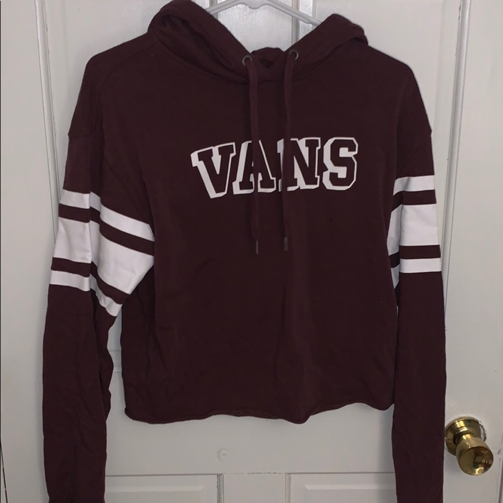 NWOT Marron Vans Hoodie